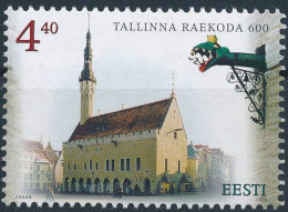 Mi 489 MNH ** / Tallinn Town Hall 600th Anniversary, Architecture - Estonie