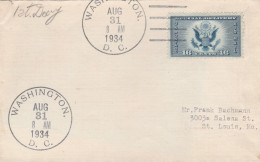 United States 1934 FDC - 1851-1940