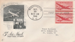 United States 1946 FDC - 1941-1950