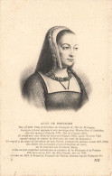 CÉLÉBRITÉS - Anne De Bretagne - Duc De Bretagne - Carte Postale Ancienne - Mujeres Famosas