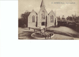 Moerbeke-Waas : Kerk En Standbeeld -verstuurd 1926 - Moerbeke-Waas