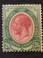 RSA  SG 14   2s 6d  Green And Red  MH* - Unused Stamps