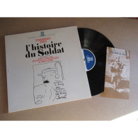 FRANCOIS SIMON / CHARLES DUTOIT L'histoire Du Soldat STRAVINSKY / RAMUZ - ERATO STU 70620 Lp 1971 & Bonus - Classique