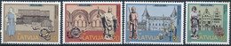 Mi 467-70 ** MNH / City Of Riga 800th Anniversary / Archeology, Medieval Town - Lettonia