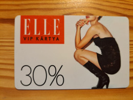 ELLE Customer Card Hungary - Woman - Other & Unclassified
