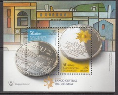 2017  Uruguay Central Bank Coins  Souvenir Sheet  MNH - Uruguay