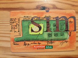 Pannon GSM Card Hungary - Other & Unclassified