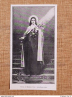 Teresa Del Bambino Gesù Carmelitana Scalza Stampa Del 1927 - Non Classés