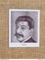 Giuseppe O Iosif Stalin Gori 6 Dicembre 1878  Mosca 5 Marzo 1953 Rivoluzionario - Non Classés