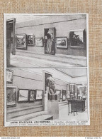 Bruxelles Nel 1924 Esposizione Di Puttura Arte Italiana Belgio - Autres & Non Classés