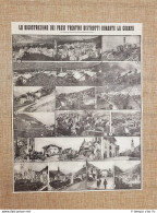 Paesi Del Trentino Alto Adige 1924 Distrutti Durante Prima Guerra Mondiale WW1 - Autres & Non Classés