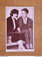 Paola Negri E Charles Spencer Chaplin Nel 1928 - Autres & Non Classés