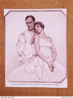 Grube E Zammet Nel 1928 Coppia Di Ballerini Del Teatro Tedesco Di Monaco - Autres & Non Classés