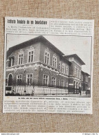 Biella Nel 1914 La Sede Dell'Istituto Commerciale Bona Arch. Molli Piemonte - Autres & Non Classés