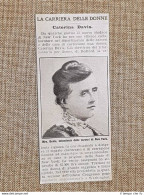 Caterina O Catherine Davis Nel 1914 Direttrice Carceri O Prigioni New York USA - Altri & Non Classificati