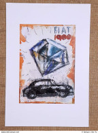 Pubblicità FIAT Bozzetto O Disegno Di Mario Sironi N. 27 Stampa Di Metà 900 - Andere & Zonder Classificatie