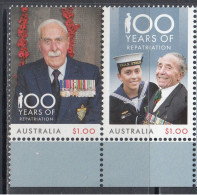 2018 Australia Military Repatriations  Complete Set Of 2 MNH @ Below Face Value - Nuovi