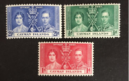 1937 - Caiman Islands - Coronation Of King George VII And Queen Elizabeth - Unused - Kaaiman Eilanden