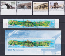 CHINA 2003, Lot Of 2 Series + 1 Souvenir Sheet, All UM - Collections, Lots & Séries