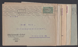 001153/ Germany 1920-24 Covers Collection (10) - Collections (without Album)