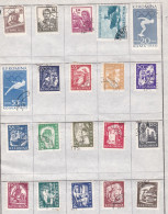 001154/ Romania Collection On 16 Pages Mint + Fine Used 200 + - Collections (without Album)