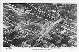 CPA Rochdale - Aviation - Sale From Aeroplane Showing New Town Hall Extension - Other & Unclassified