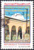 2009-Tunisie-Y&T1630 - Kairouan Capitale Culture Islamique - Mausolée Abou Zamaa Balaoui - Obli - Moschee E Sinagoghe