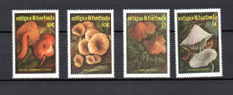 Antigua & Barbuda 1986 Set Mushroom/Pilze Stamps (Michel 973/76) MNH - Antigua And Barbuda (1981-...)