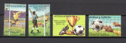 Antigua & Barbuda 1986 Set Soccer/Football Stamps (Michel 925/28) MNH - Antigua Y Barbuda (1981-...)