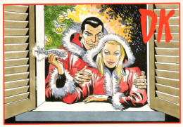 Cartolina Pubblicitaria PROMOCARD N. 1092 DIABOLIK - Comicfiguren