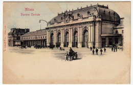 MILANO - STAZIONE CENTRALE (Primi '900) - Vedi Retro - Formato Piccolo - Stazioni Senza Treni