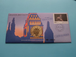 EUROPA - GRANDE BRETAGNE ( Voir Scans ) Enveloppe Numismatique Monnaie De Paris N° 00219 > 1990 > Numislettre ! - Souvenir-Medaille (elongated Coins)