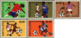 727669 HINGED ANTILLAS HOLANDESAS 1985 FUTBOL - West Indies