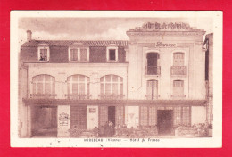 F-86-Mirebeau-01A09  Hôtel De France, Cpa BE - Mirebeau