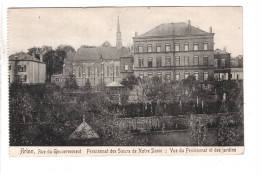 Arlon Rue Du Gouvernement Pensionnat Des Soeurs De Notre-Dame - Vue Du Pensionnat Et Des Jardins ( ETAT  !!! ) - Arlon