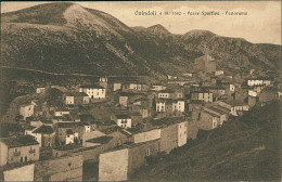 OVINDOLI ( L'AQUILA ) PAESE SPORTIVO - PANORAMA - EDIZIONE GARIONI - 1930s (20348) - L'Aquila