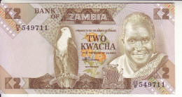 Afrique - Zambie  - Billet De Banque Collection - PK N°24 - 2 Kwacha - 68 - Other - Africa