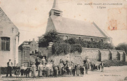 FRANCE - Saint Vaast En Cambrésis - L'Eglise - Oblitération Ambulante - Carte Postale Ancienne - Sonstige & Ohne Zuordnung