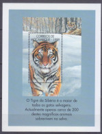 2000 Mozambique 1756/B63 Cats - Tiger  5,00 € - Felinos