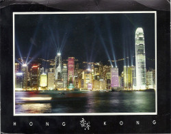 *CPM - CHINE - HONG-KONG - Vue De Nuit De KLN - Chine (Hong Kong)