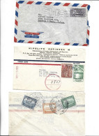 ECUADOR - POSTAL HISTORY LOT OF 6 COVERS - AIRMAIL - Equateur