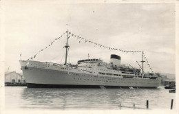 TRANSPORT - Bateau - Paquebot - Port - Arrivée - Carte Postale - Steamers