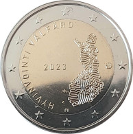 2 Euro Commemorative Finlande 2023 Service Social Et De Santé - Finlandía