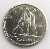 Canada - 10 Cents Argent 1963 - Canada