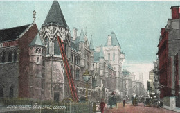 ROYAUME UNI - ANGLETERRE - London - Royal Court Of Justice - Colorisé  - Carte Postale - Other & Unclassified