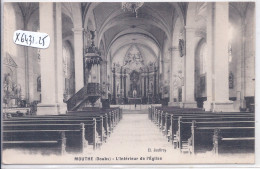 MOUTHE- L INTERIEUR DE L EGLISE - Mouthe