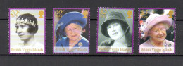 Virgin Islands 2002 Set Queen Mother/Elizabeth Stamp (Michel 1049/52) MNH - Iles Vièrges Britanniques