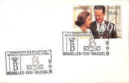 [500456]TB//O/Used-Belgique 1990 - BRUSSEL - 1000 - BRUXELLES, Familles Royales - 1981-1990