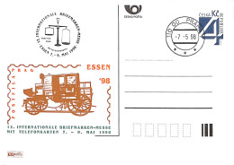 [500398]TB//O/Used-Tchécoslovaquie 1998 - PRAHA , Diligences - Cartes Postales