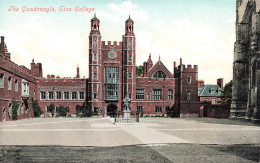 ROYAUME UNI - Angleterre - The Quadrangle - Eton College - Colorisé - Carte Postale - Other & Unclassified